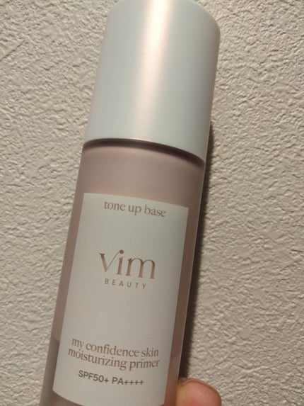 vim BEAUTY マイ コンフィデンス スキン モイスチャライジング プライマーのクチコミ「vim BEAUTY
マイ コンフィデンス スキン モイスチャライジング プライマー
ローズ .....」(1枚目)