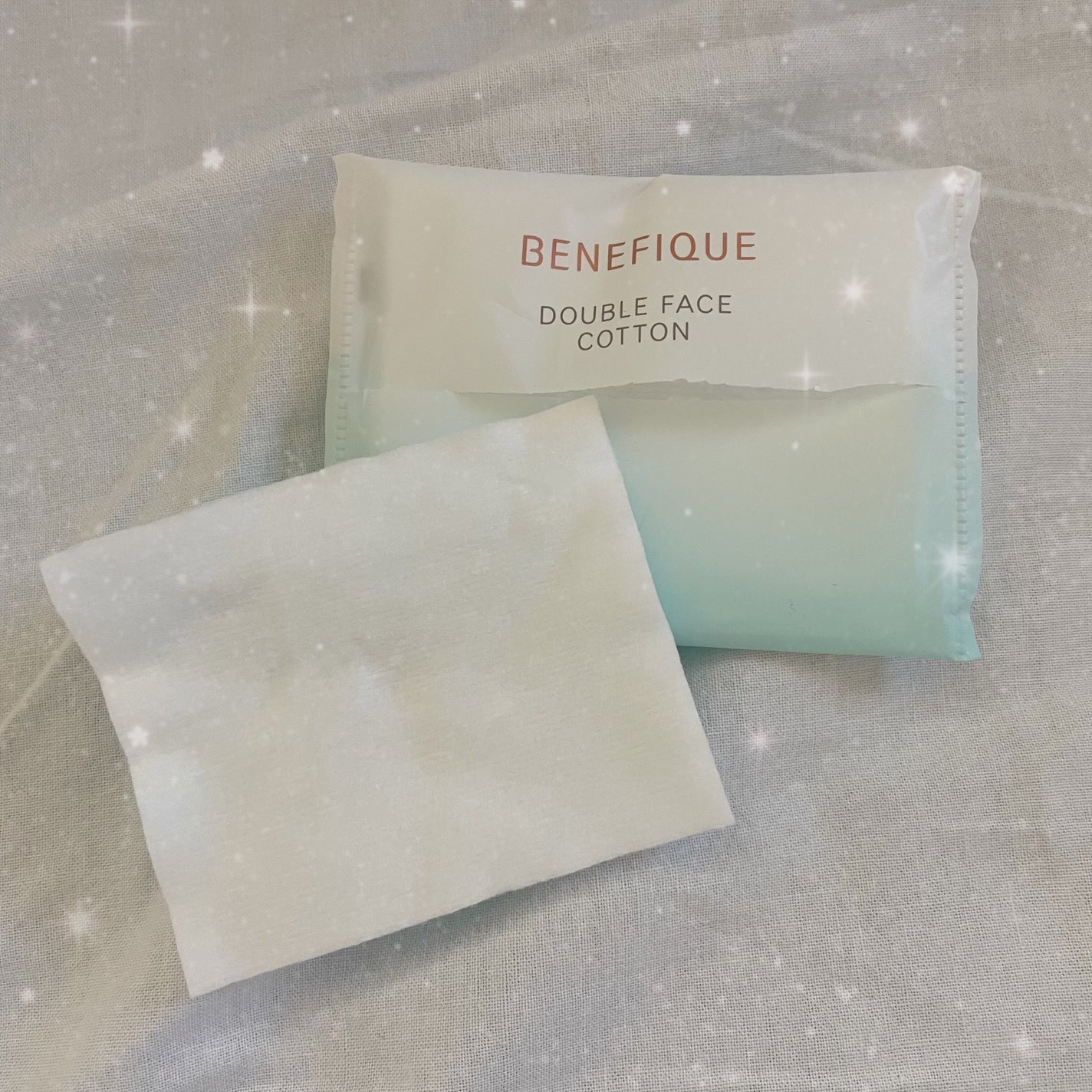 ダブルフェイスコットン N/BENEFIQUE/コットンを使ったクチコミ(1枚目)