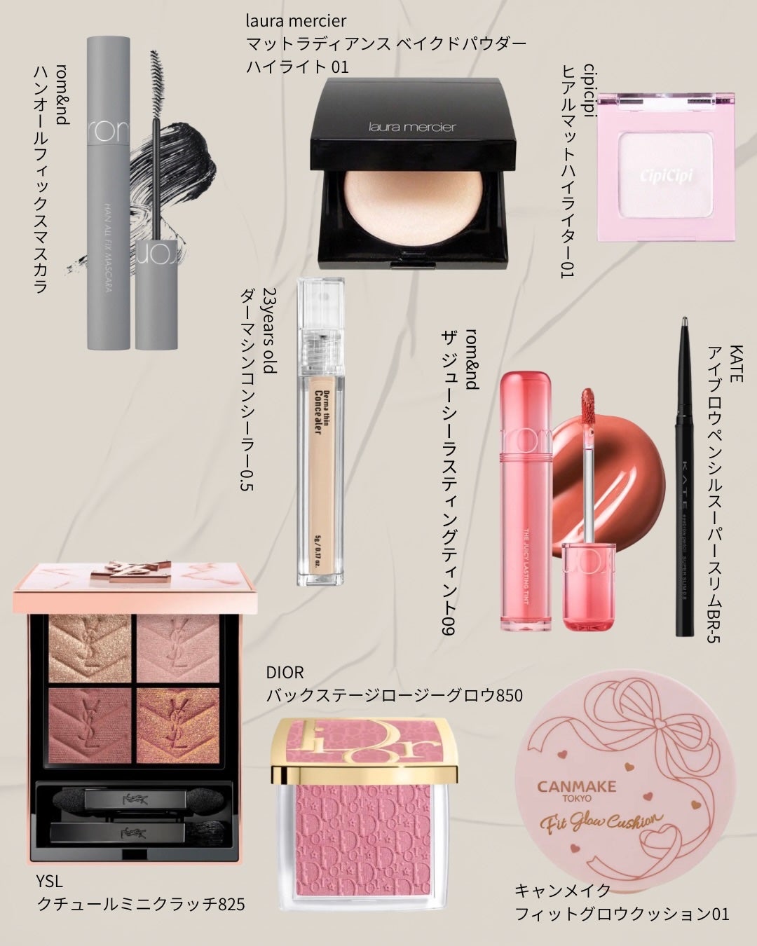 マットラディアンス ベイクドパウダー ハイライト01/ローラ メルシエ/パウダーハイライトを使ったクチコミ(2枚目)