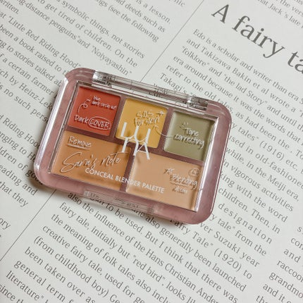 コンシールブレンダーパレット/LUNA/パレットコンシーラーを使ったクチコミ(1枚目)