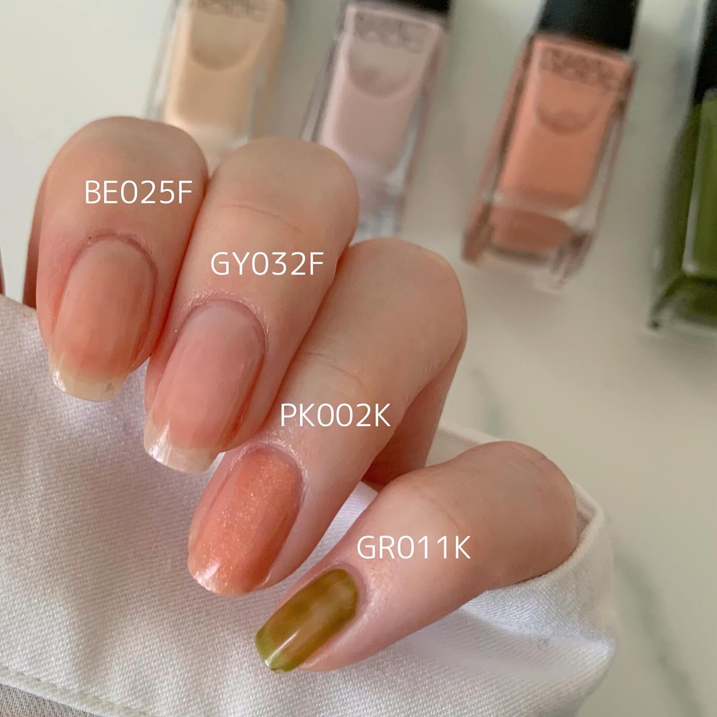 ネイルホリック くすみカラーズ/ネイルホリック/マニキュアを使ったクチコミ（2枚目）