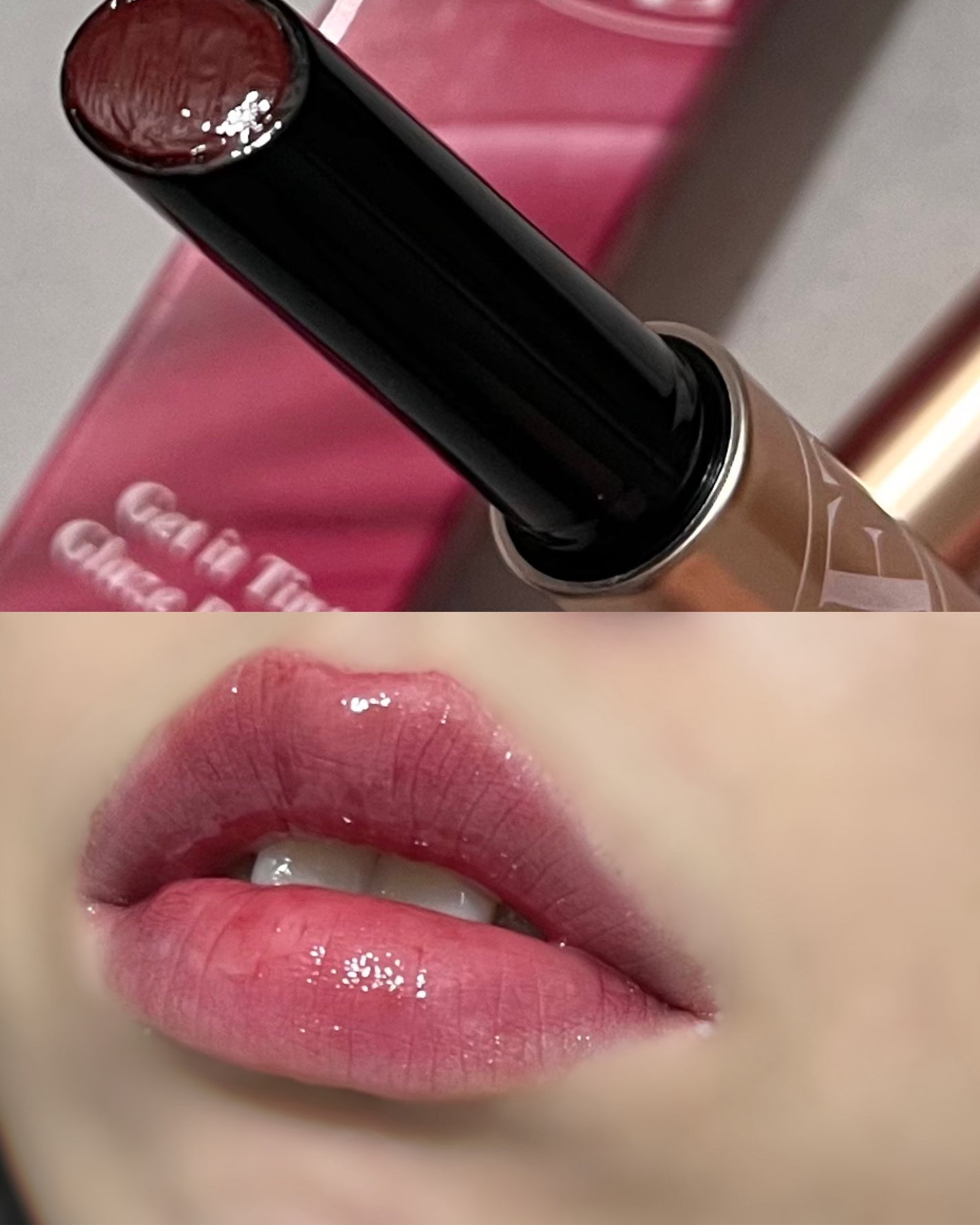 ゲットイットティントグレーズバーム/TONYMOLY/リップティントを使ったクチコミ(3枚目)