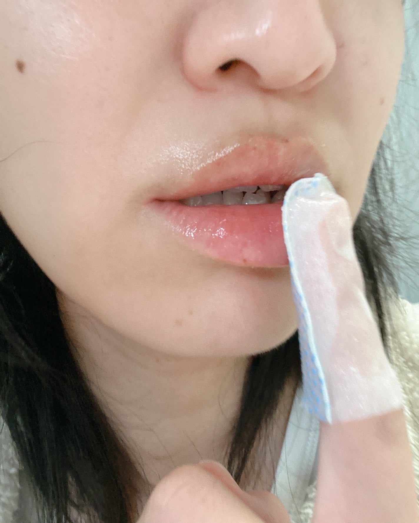 リップエイド集中マスク/トレンドホリック/リップマスクを使ったクチコミ(3枚目)