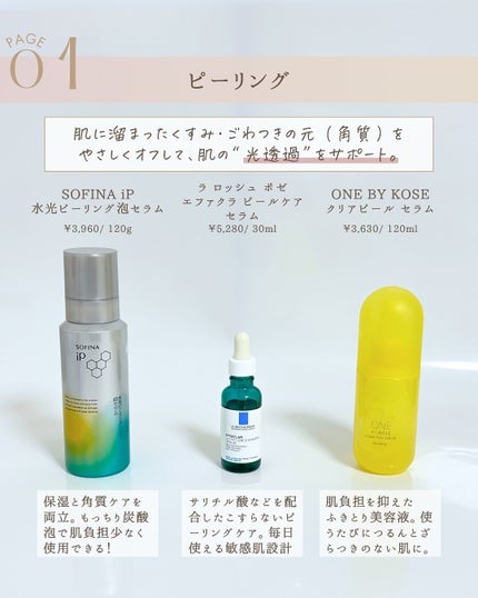 ゆん|元化粧品研究|ノーファンデ肌 on LIPS 「@yun.skincare_👈スキンケアで人生変えよう✨「透明..」(3枚目)