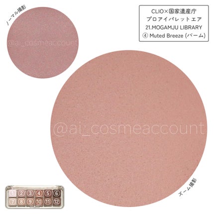 プロ アイ パレット エアー/CLIO/アイシャドウパレットを使ったクチコミ(5枚目)