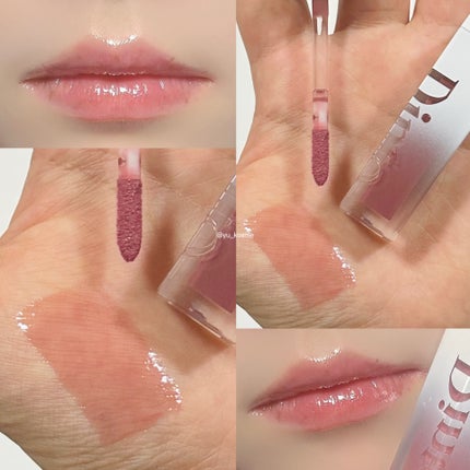 ミラーレスリップオイルグロス/Dinto/リップグロスを使ったクチコミ(6枚目)