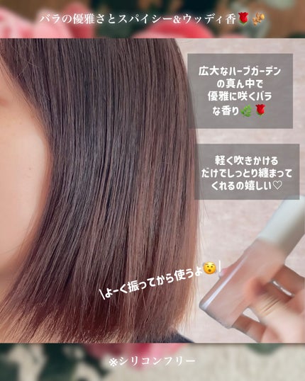 ヘアパフュームミスト サンロゼ/TOUN28/ヘアミストを使ったクチコミ(5枚目)