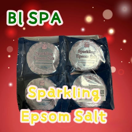 スパークリングエプソムソルト/EARTH CONSCIOUS (アースコンシャス)/炭酸系入浴剤を使ったクチコミ(1枚目)