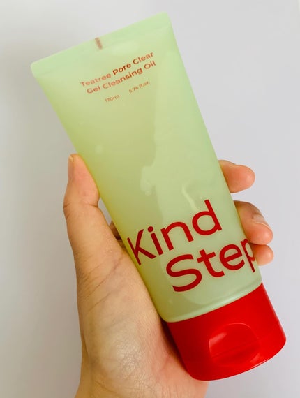 ティーツリージェルクレンジングオイル/KindStep/クレンジングジェルを使ったクチコミ(4枚目)