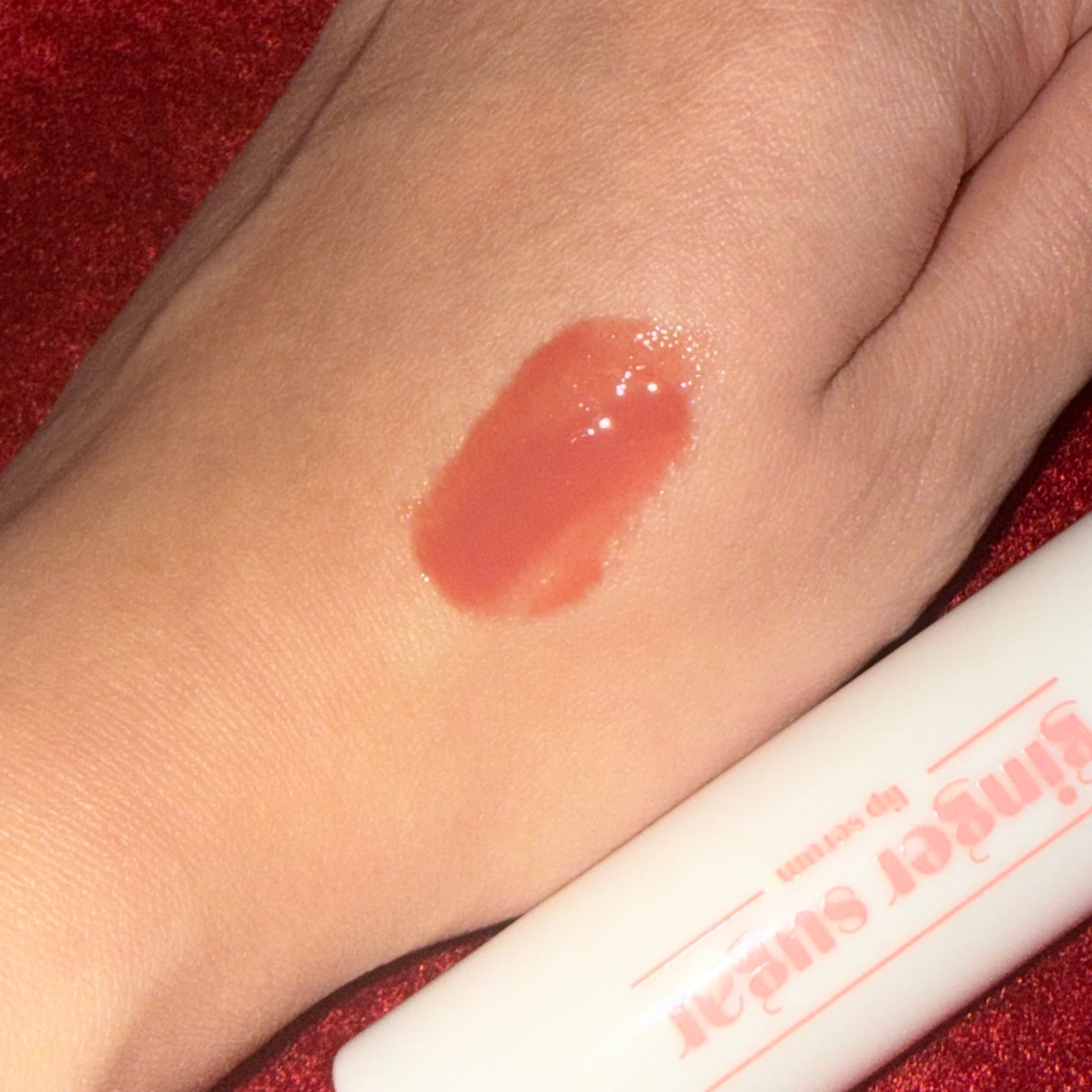 鶏肉 on LIPS 「エチュードジンジャーシュガーリップセラム06オーツブラウン冬に..」(2枚目)