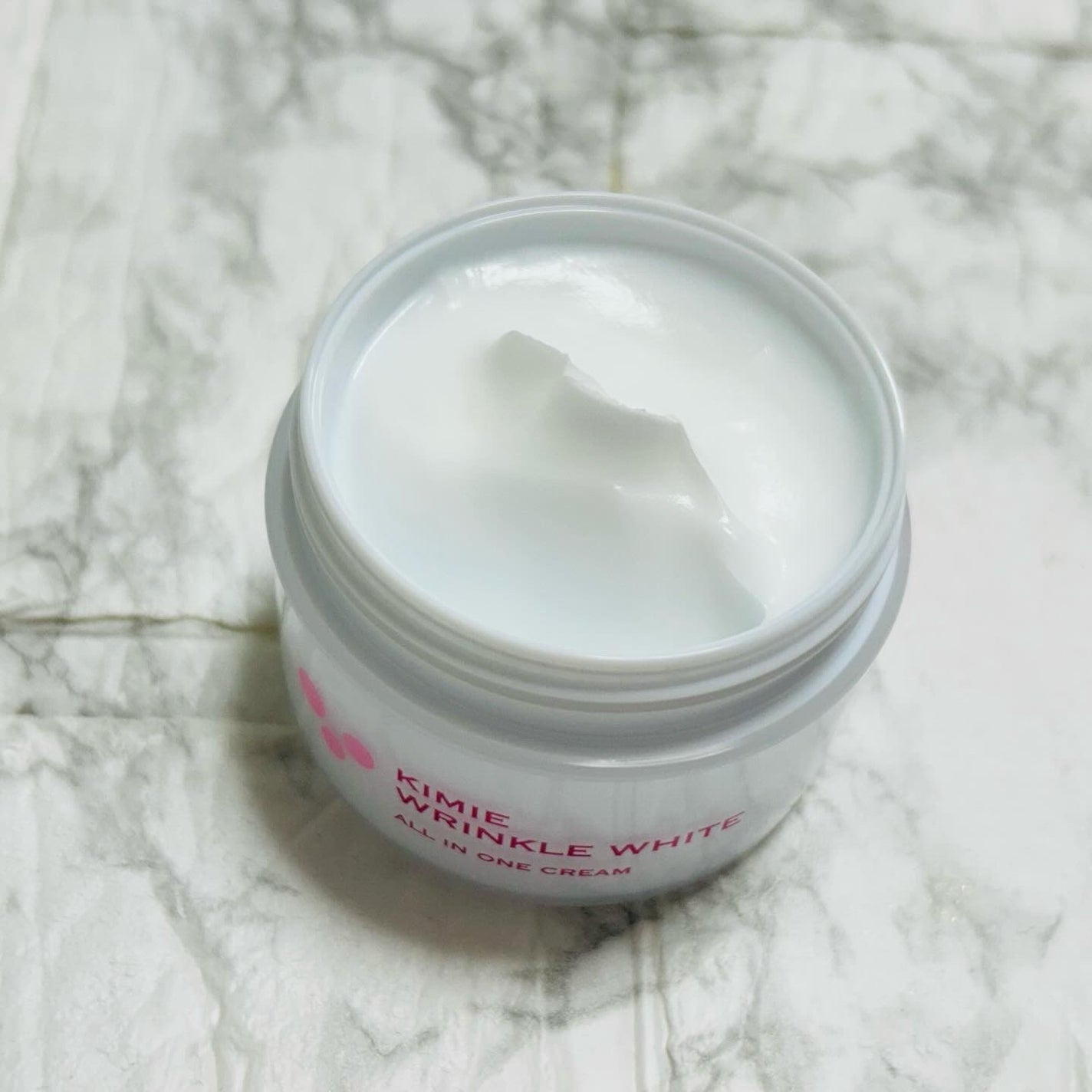 キミエリンクルホワイト/富山常備薬グループ/オールインワン化粧品を使ったクチコミ(3枚目)