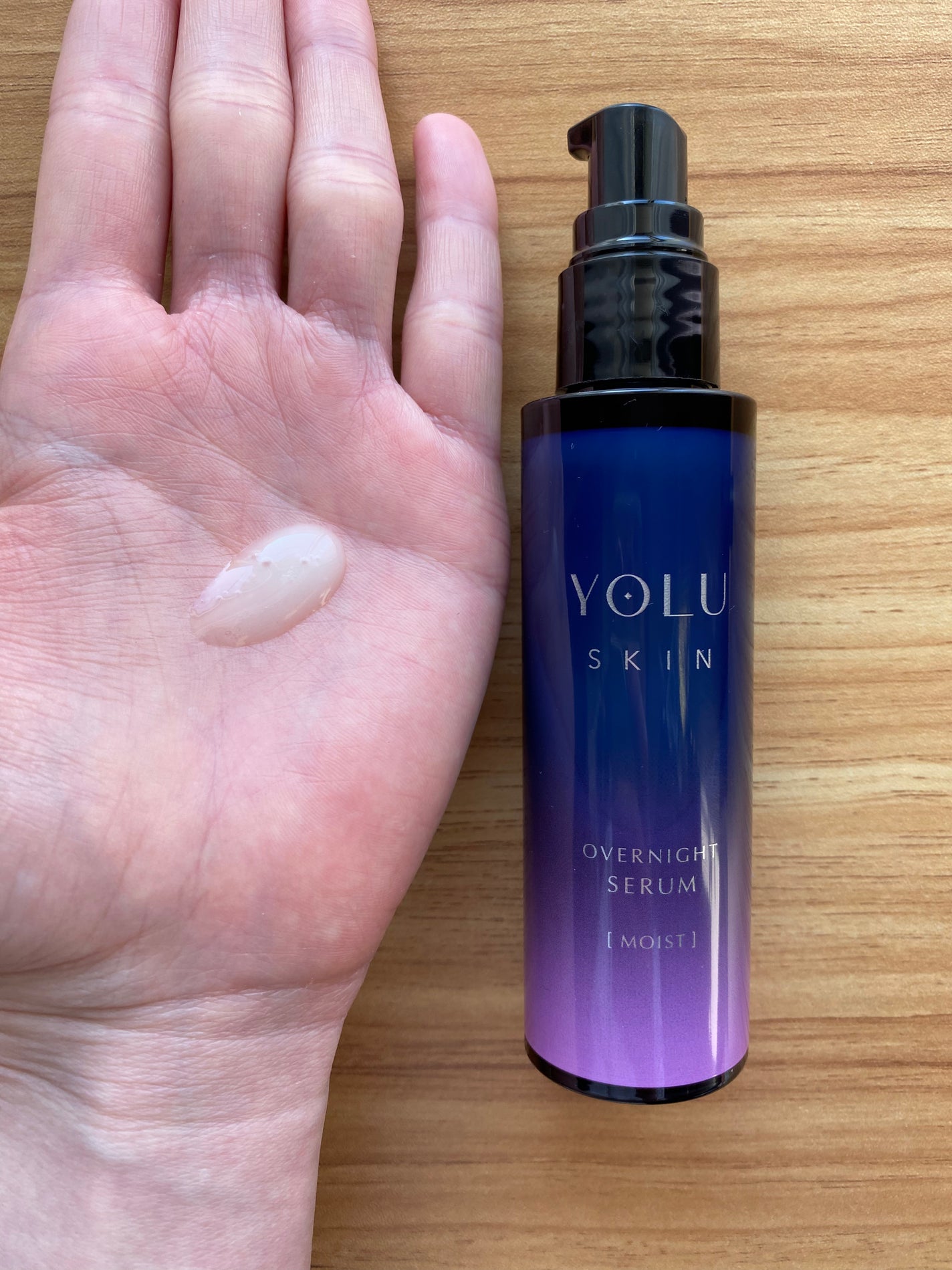 ヨル スキン オーバーナイトセラム モイスト/YOLU/美容液を使ったクチコミ(2枚目)