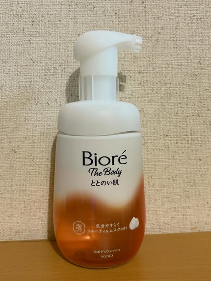 ビオレ ザ ボディ ととのい肌 フルーティ&ムスクの香り/ビオレ/ボディソープを使ったクチコミ(1枚目)