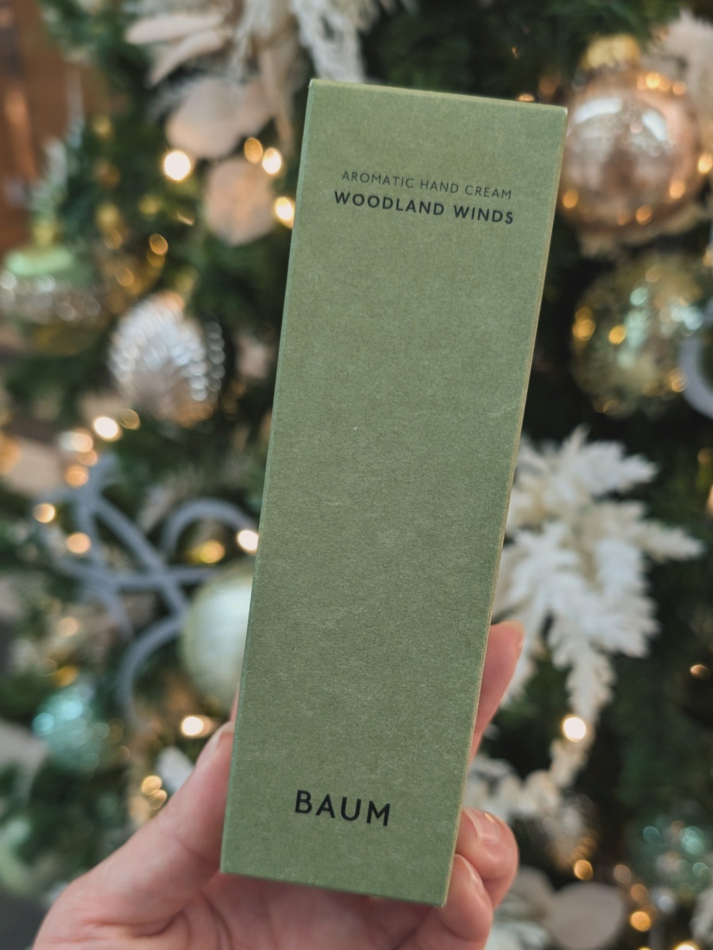 バウム アロマティック ハンドクリーム n ウッドランド ウインズ/BAUM/ハンドクリームを使ったクチコミ(1枚目)