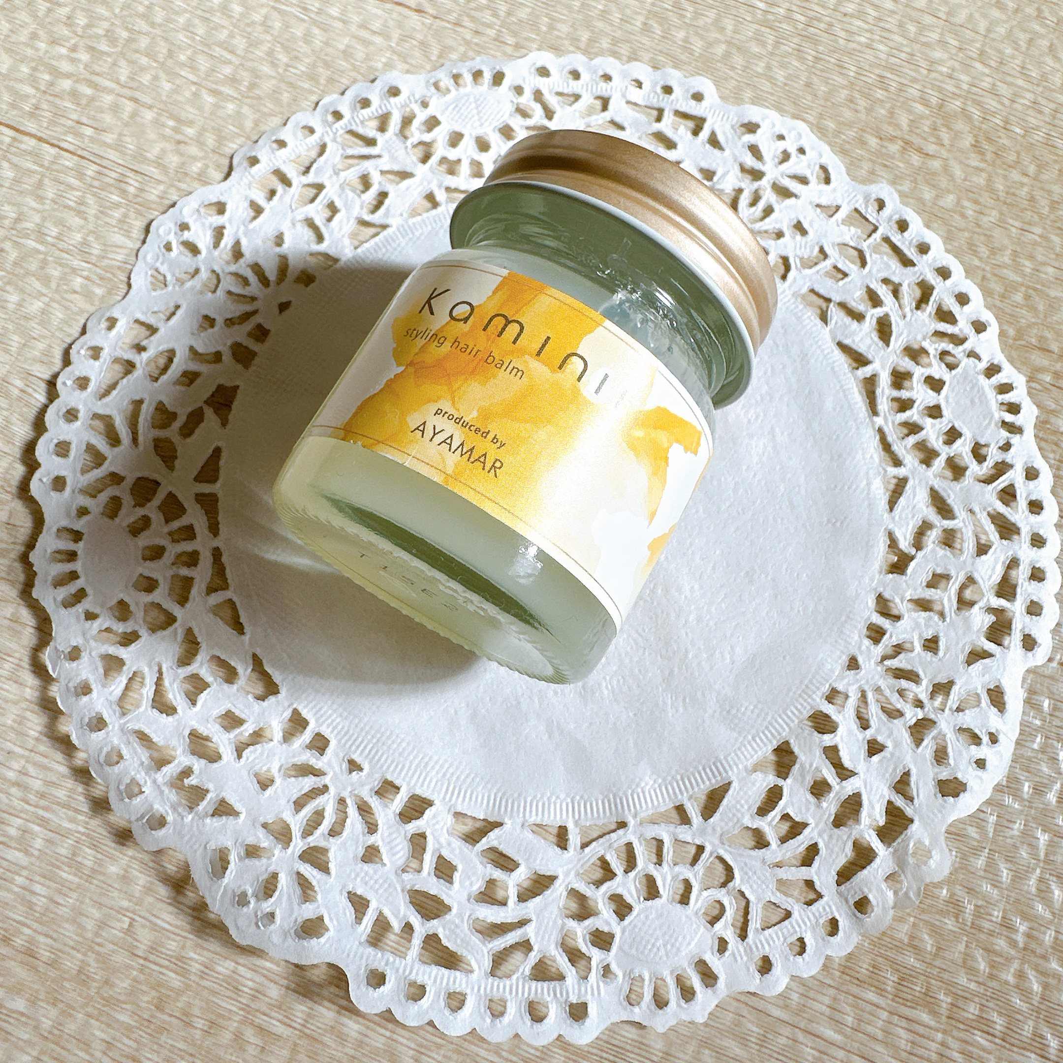 スタイリングヘアバーム/Kaminii/ヘアバームを使ったクチコミ（2枚目）