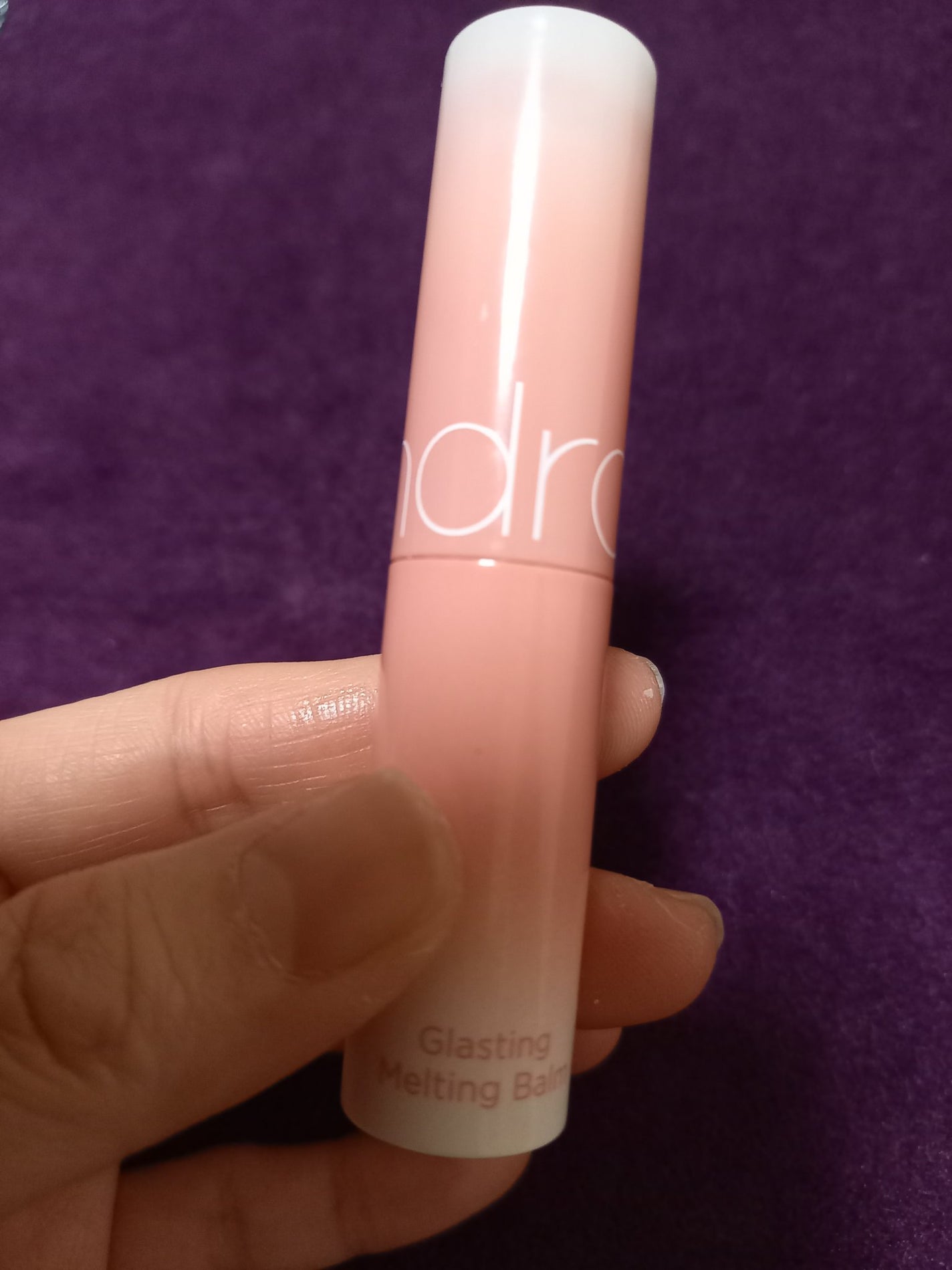 グラスティングメルティングバーム/rom&nd/リップバームを使ったクチコミ(1枚目)