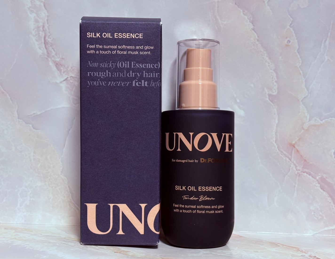 アノブ シルクオイルエッセンス/UNOVE/ヘアオイルを使ったクチコミ(1枚目)