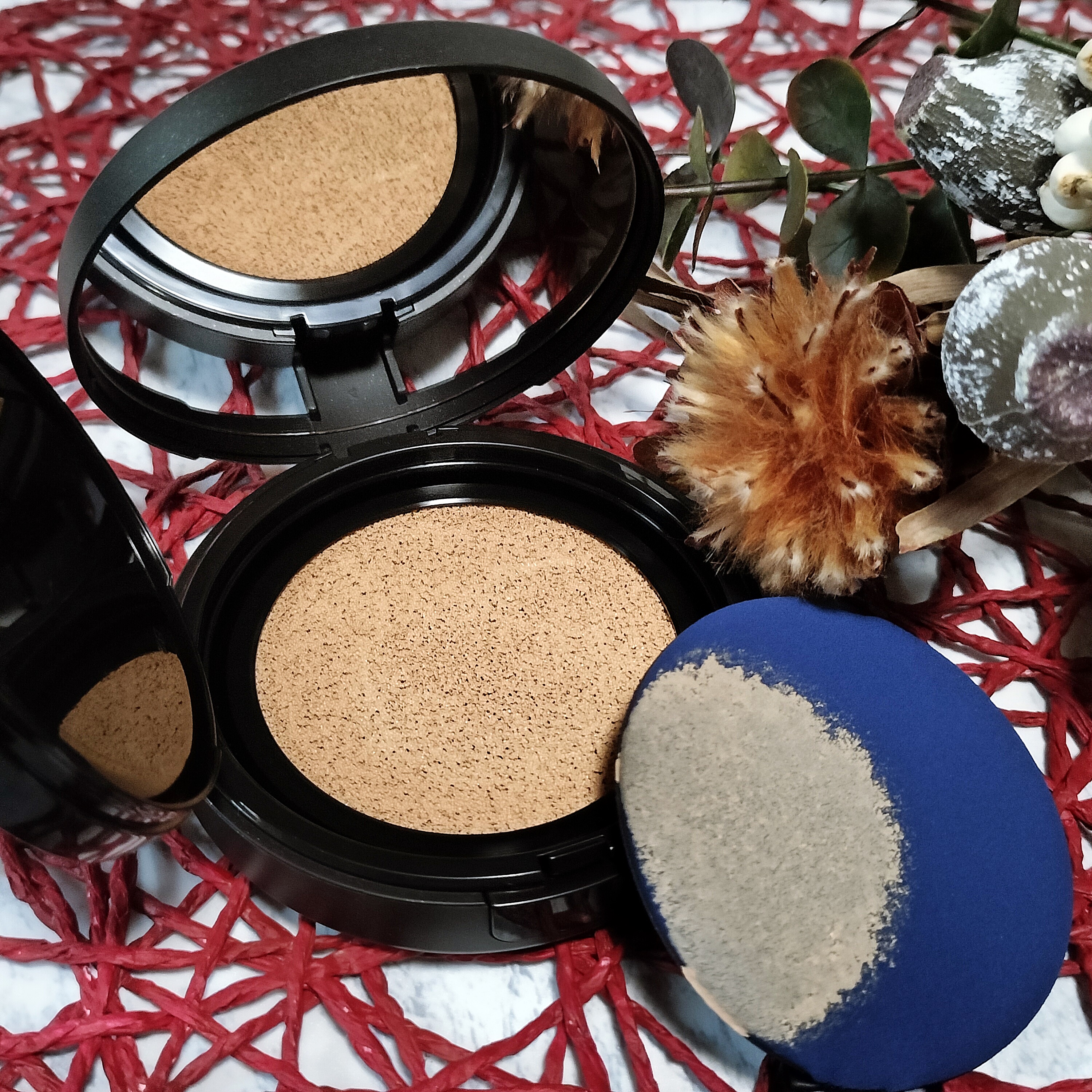 ベルベットジュエルクッション/BIVABOO/クッションファンデーションを使ったクチコミ（3枚目）