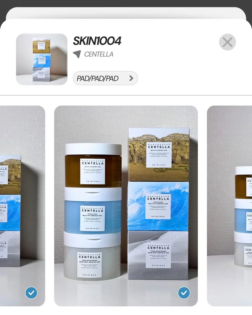 ヒアルーシカジェリーフィットアンプルパッド/SKIN1004/トナーパッドを使ったクチコミ（1枚目）