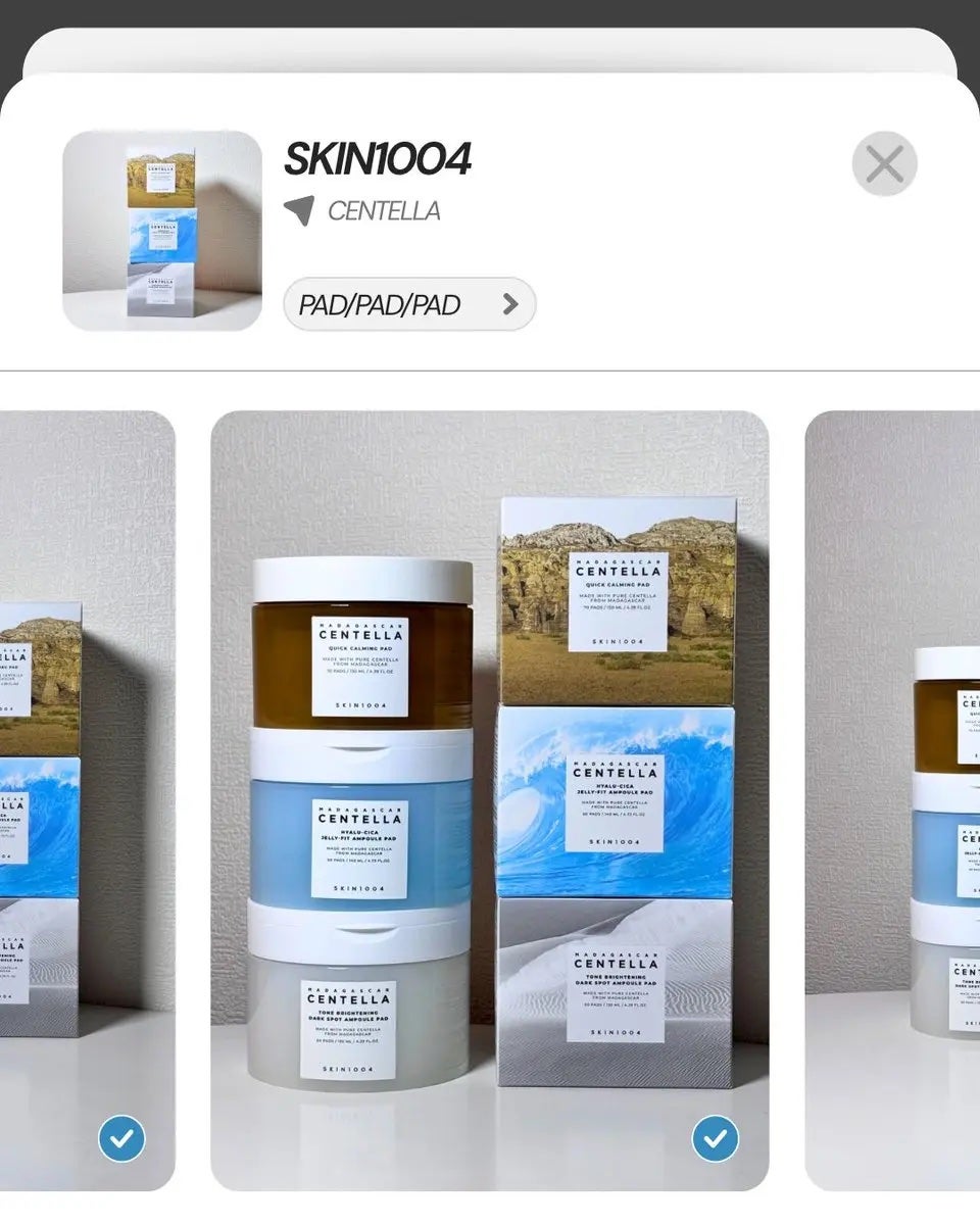 センテラ クイックカーミングパッド/SKIN1004/トナーパッドを使ったクチコミ(1枚目)