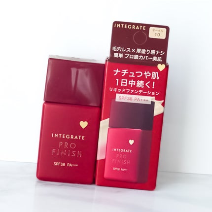 インテグレート プロフィニッシュリキッド N/インテグレート/リキッドファンデーションを使ったクチコミ(4枚目)