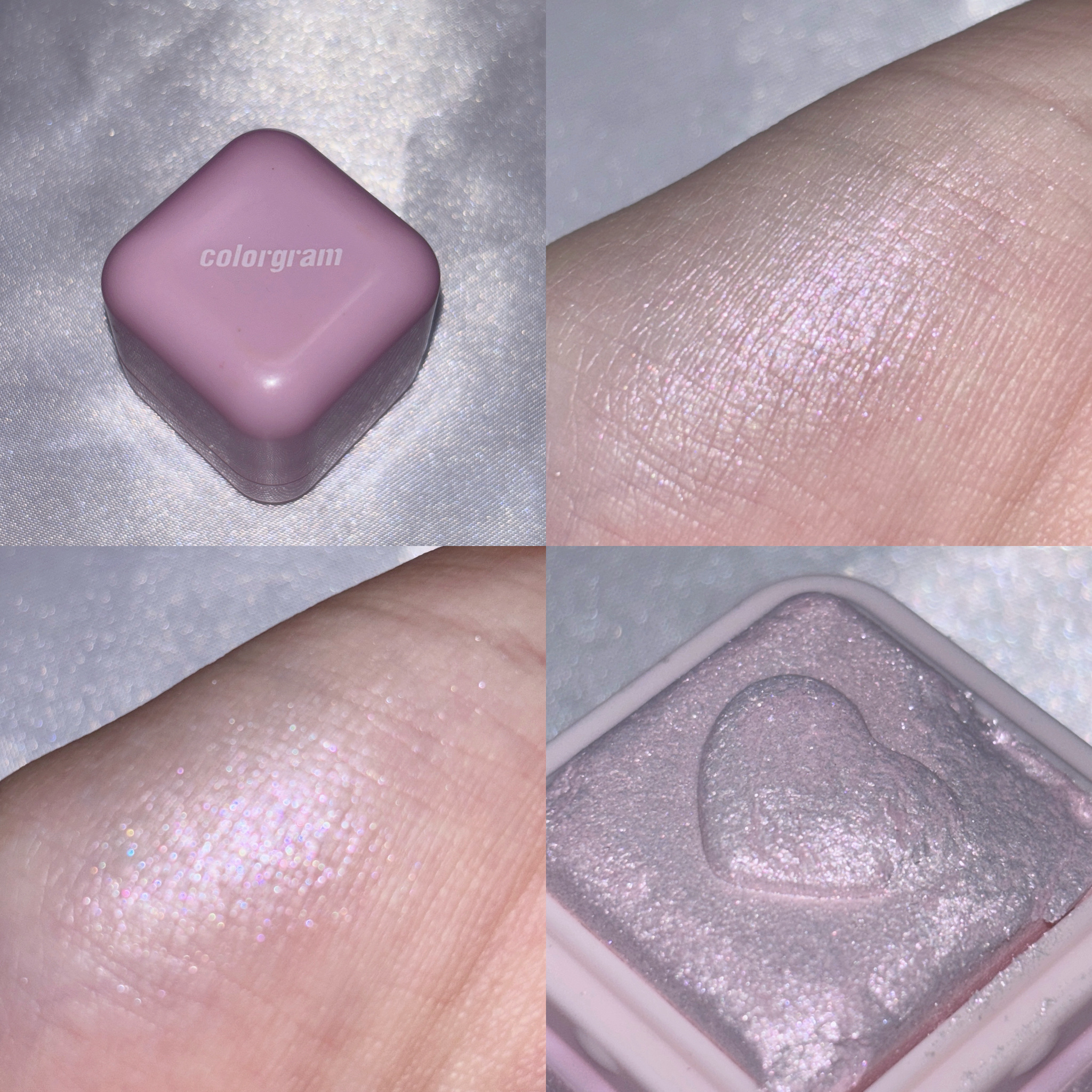 ミルクブリンハートライター/Colorgram/パウダーハイライトを使ったクチコミ（2枚目）
