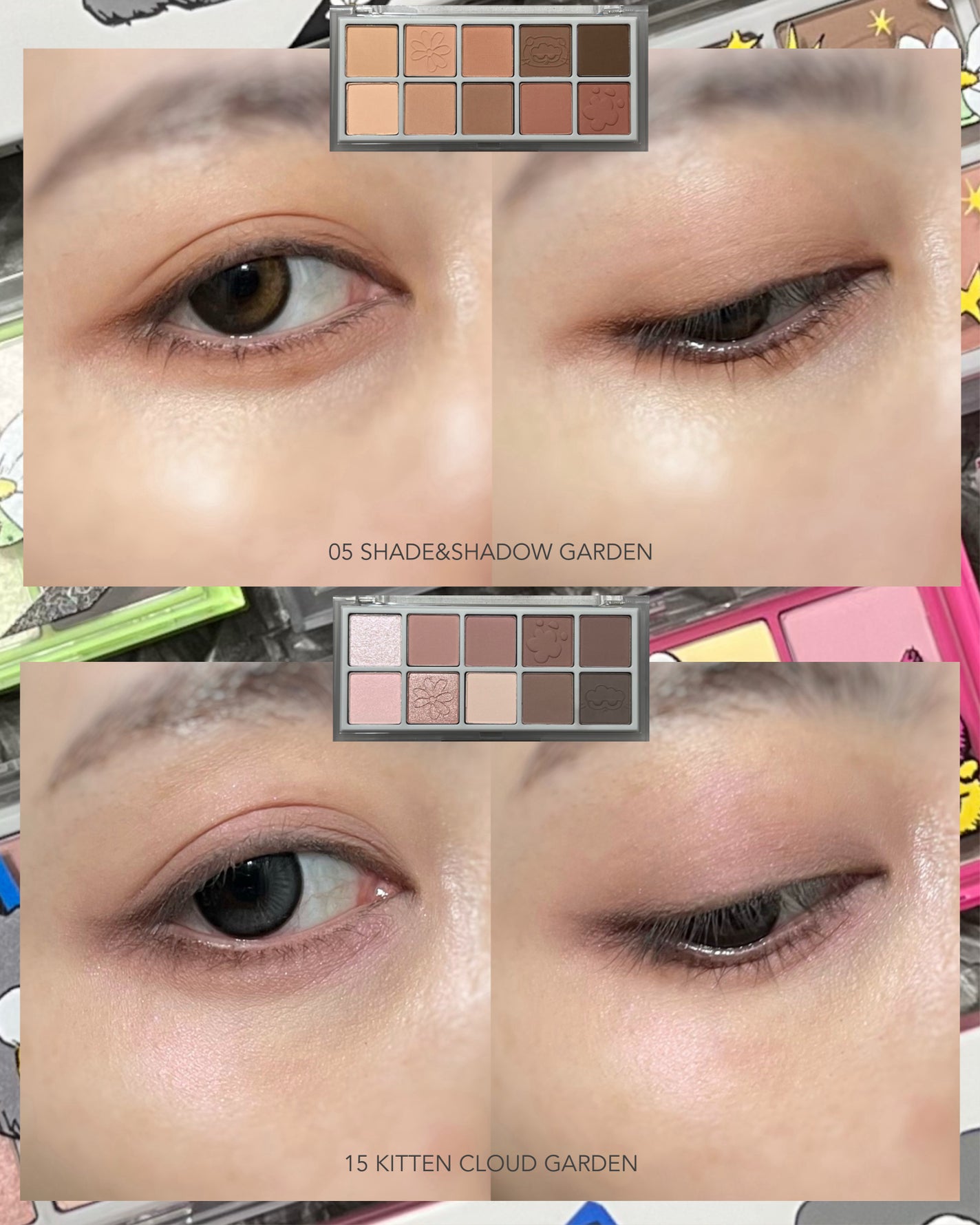 ベターザンパレット/rom&nd/アイシャドウパレットを使ったクチコミ(5枚目)