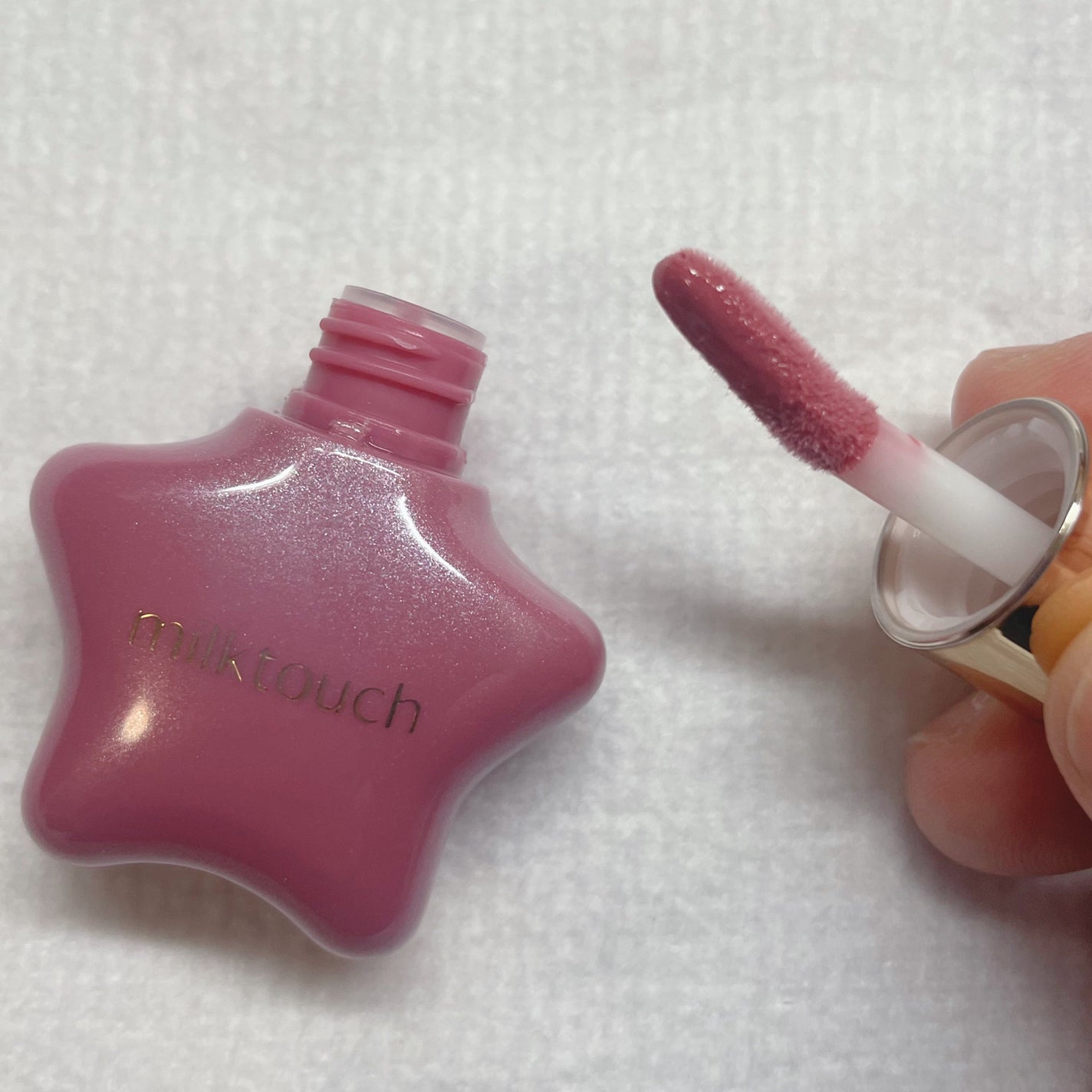 オーナメント プリズム シャイン パール グロス/Milk Touch/リップグロスを使ったクチコミ(4枚目)