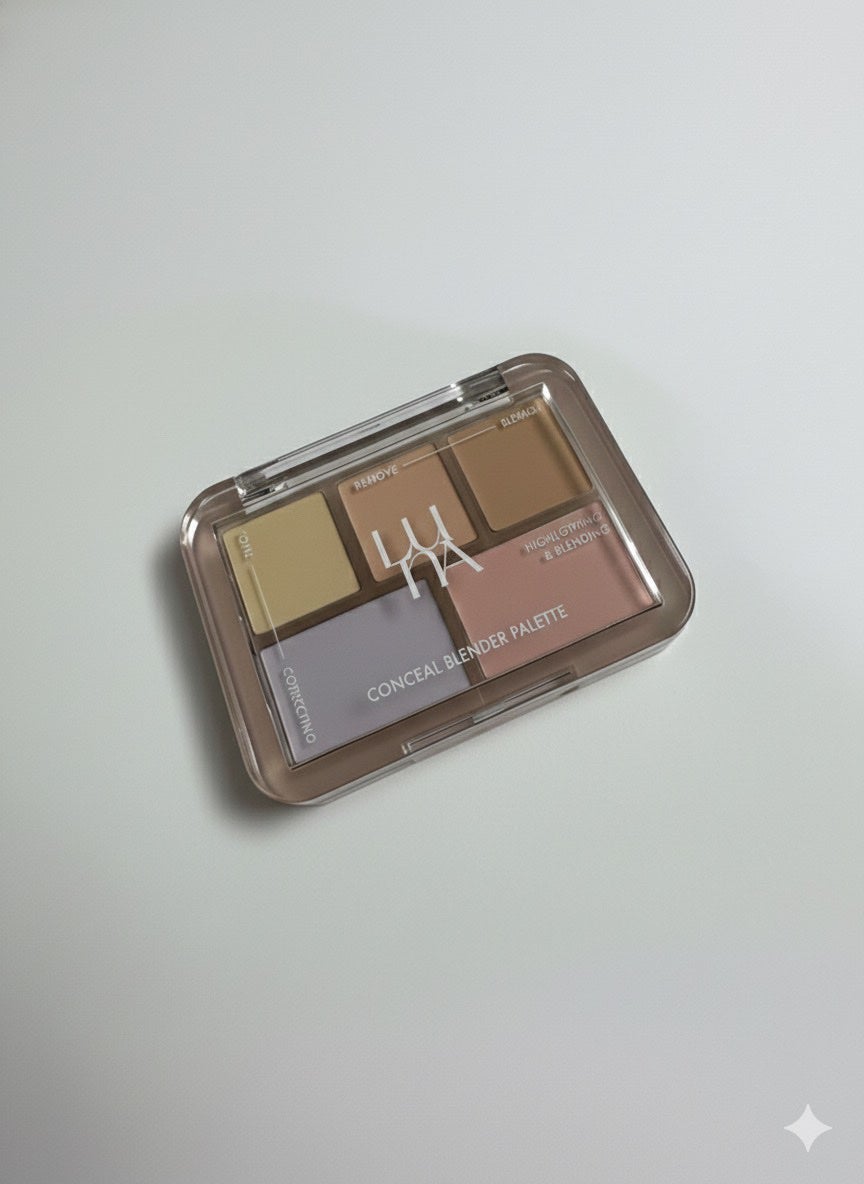 コンシールブレンダーパレット/LUNA/パレットコンシーラーを使ったクチコミ(1枚目)