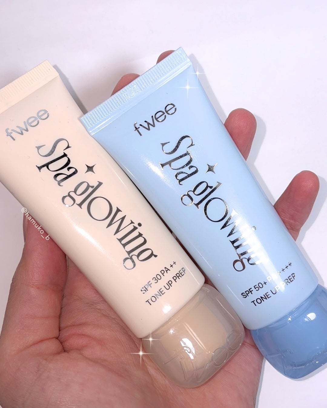 スパグロウUVトーンアップベース/fwee/化粧下地を使ったクチコミ(1枚目)