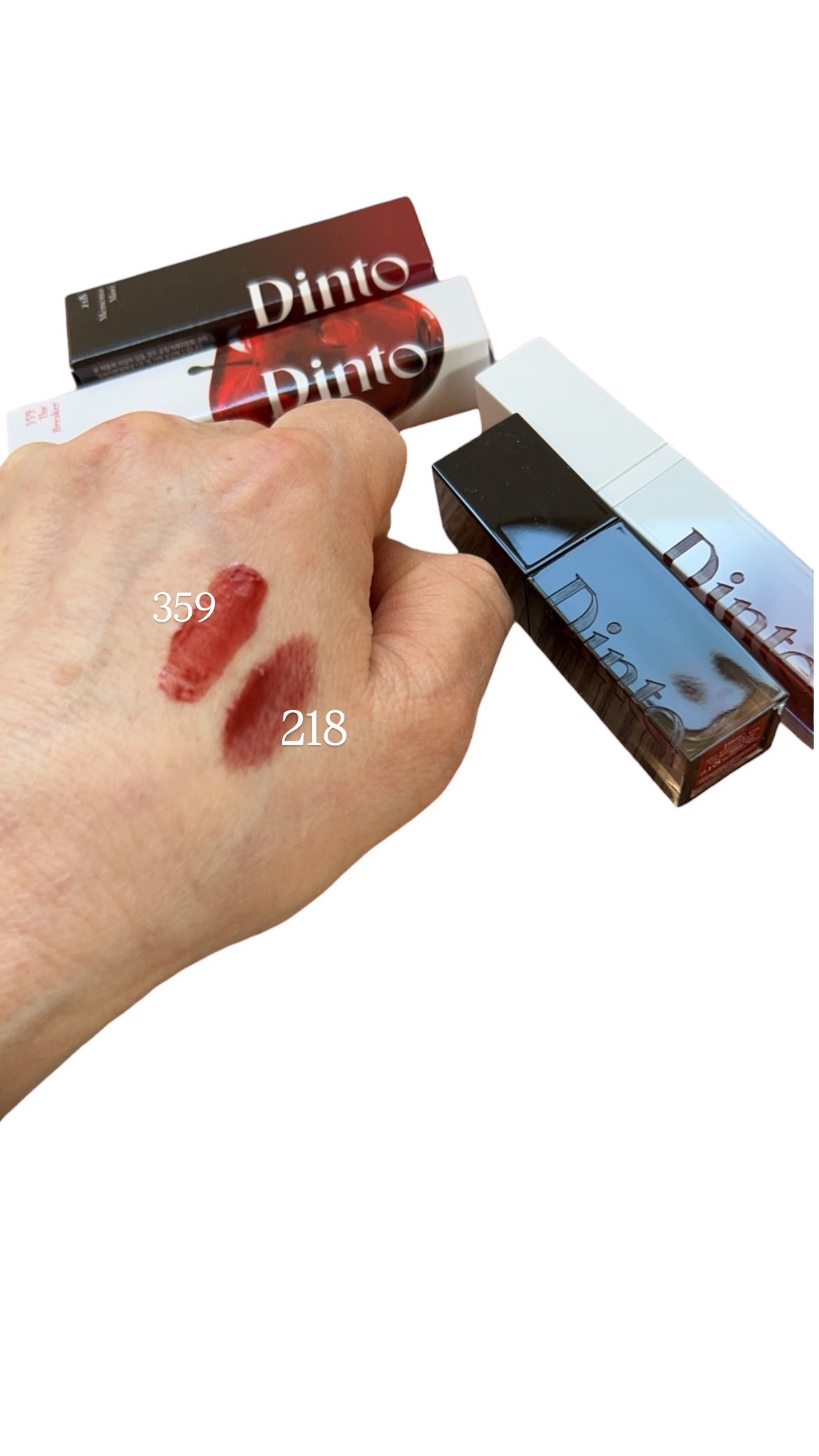 ブラーグロイリップティント/Dinto/リップティントを使ったクチコミ（2枚目）