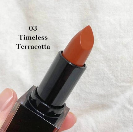 セルヴォーク ルージュ オー ミューテッドグロウ/Celvoke/口紅を使ったクチコミ(2枚目)