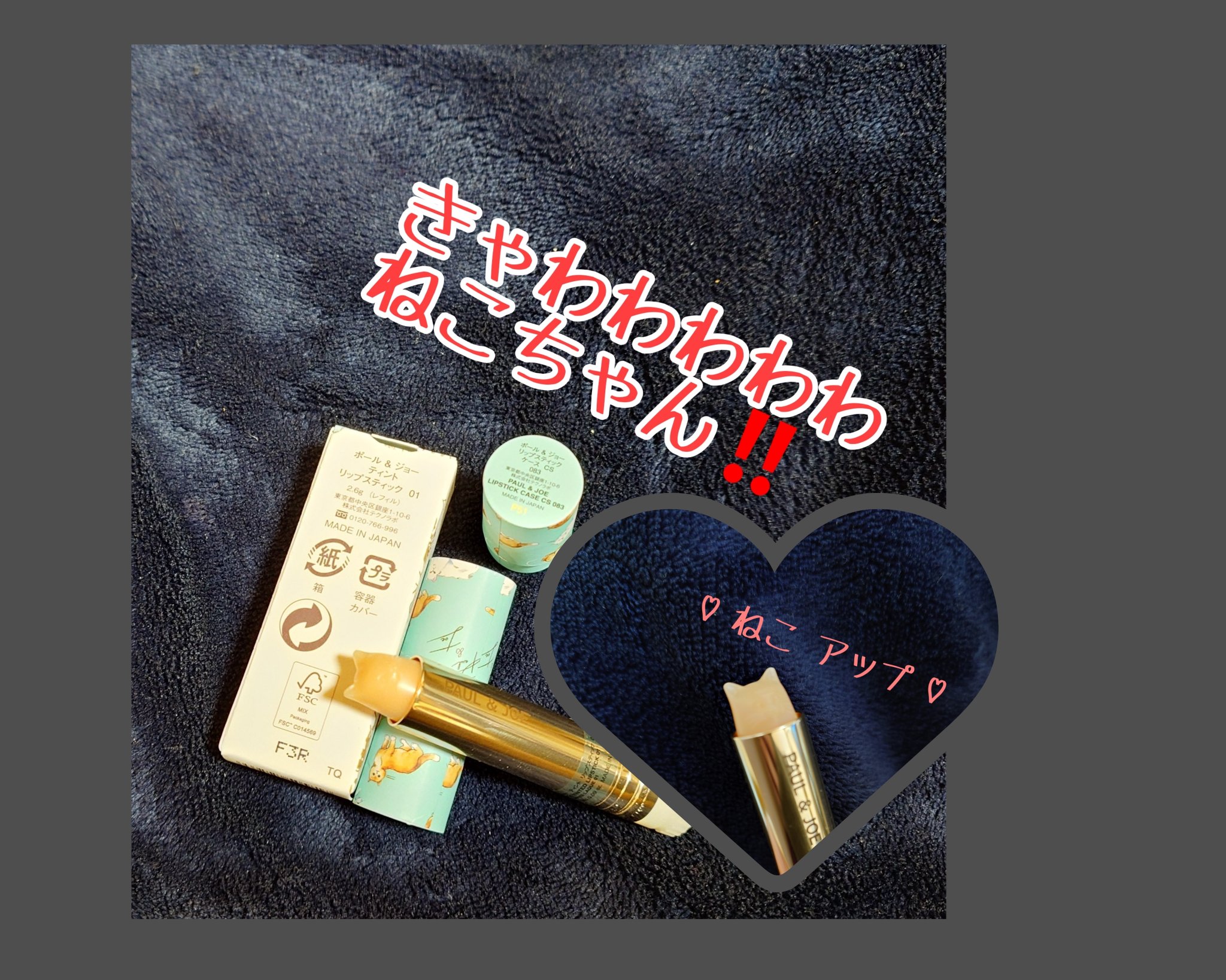 リップスティック ケース CS/PAUL & JOE BEAUTE/その他化粧小物を使ったクチコミ（2枚目）