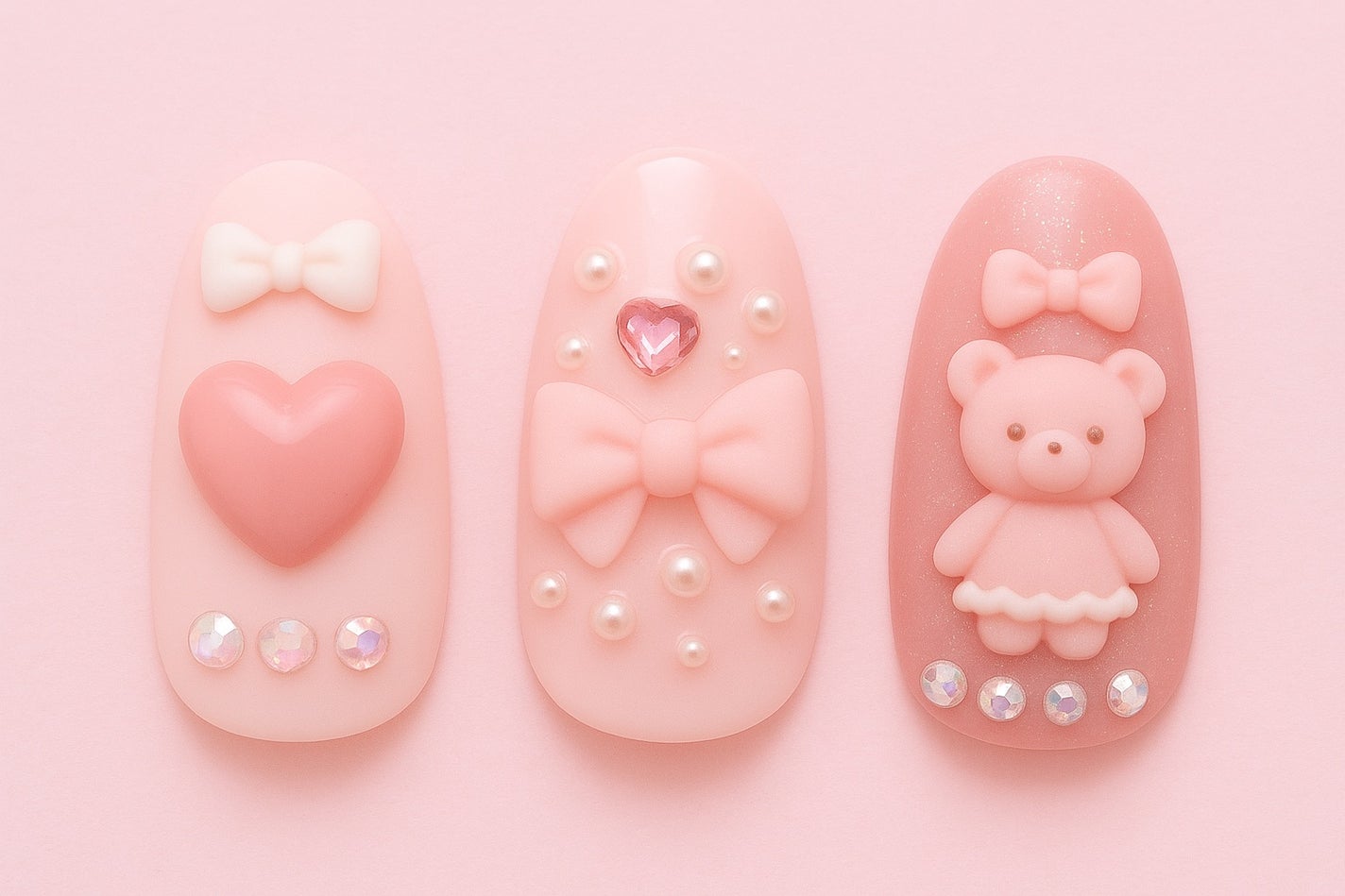 うさぎストーン/ネイル工房/ネイル用品を使ったクチコミ(1枚目)