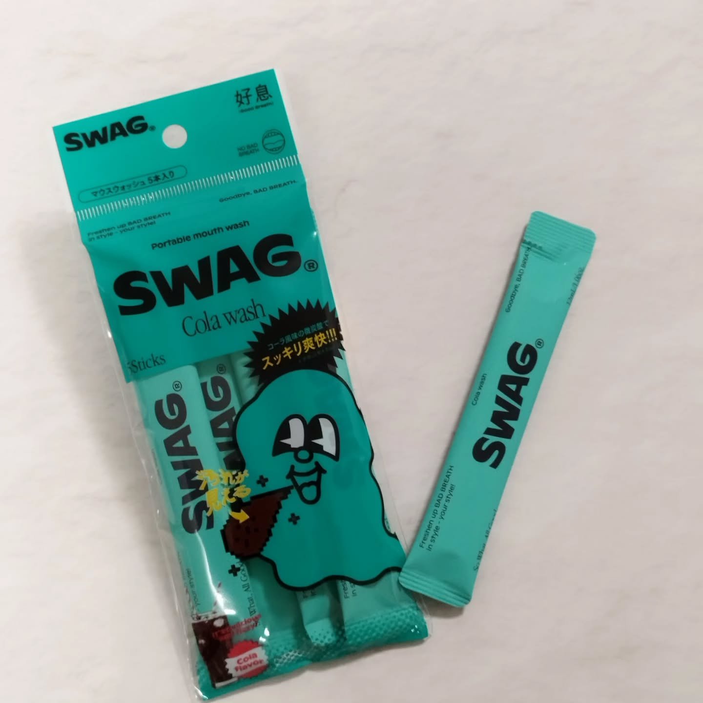 スワッグ コーラウォッシュ/SWAG/マウスウォッシュ・スプレーを使ったクチコミ（2枚目）