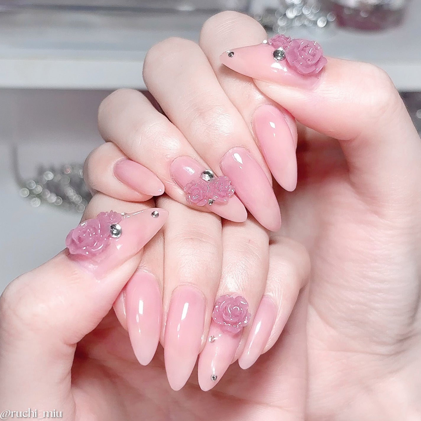 ベースジェル/LULUGEL/ジェルネイルを使ったクチコミ(4枚目)