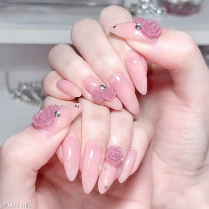 ベースジェル/LULUGEL/ジェルネイルを使ったクチコミ(4枚目)