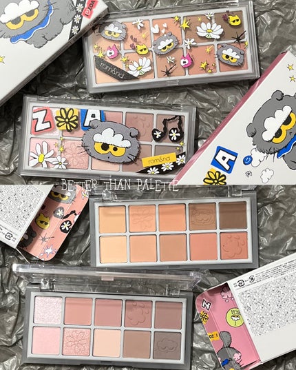 ベターザンパレット/rom&nd/アイシャドウパレットを使ったクチコミ(2枚目)