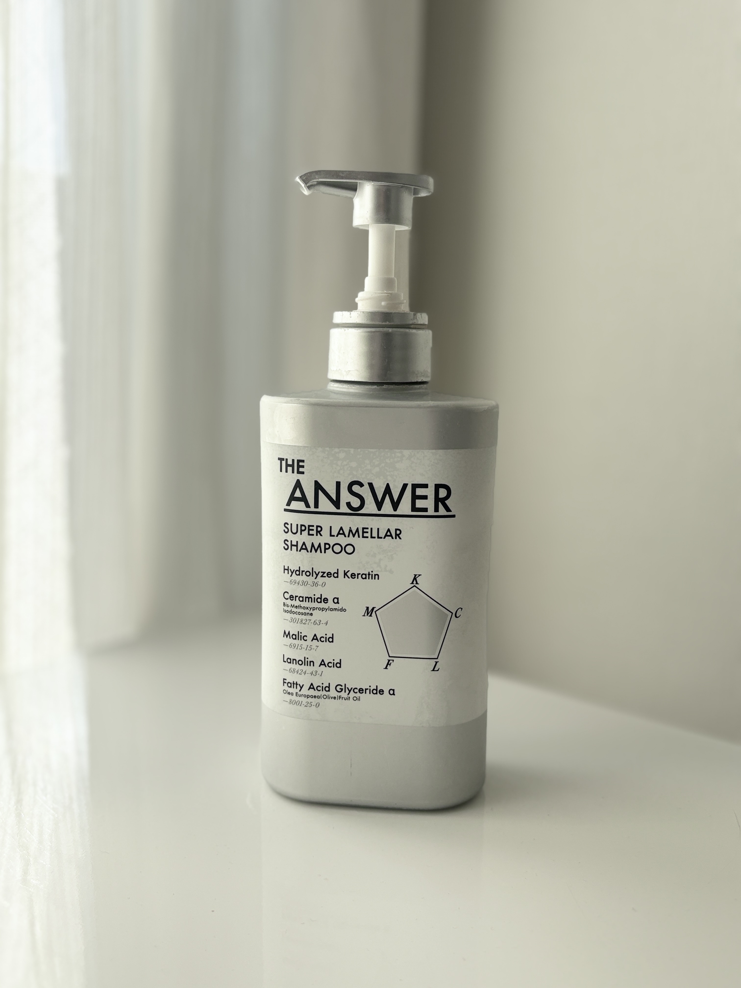 THE ANSWER スーパーラメラシャンプー ポンプ 400ml/THE ANSWER/市販シャンプーを使ったクチコミ（1枚目）