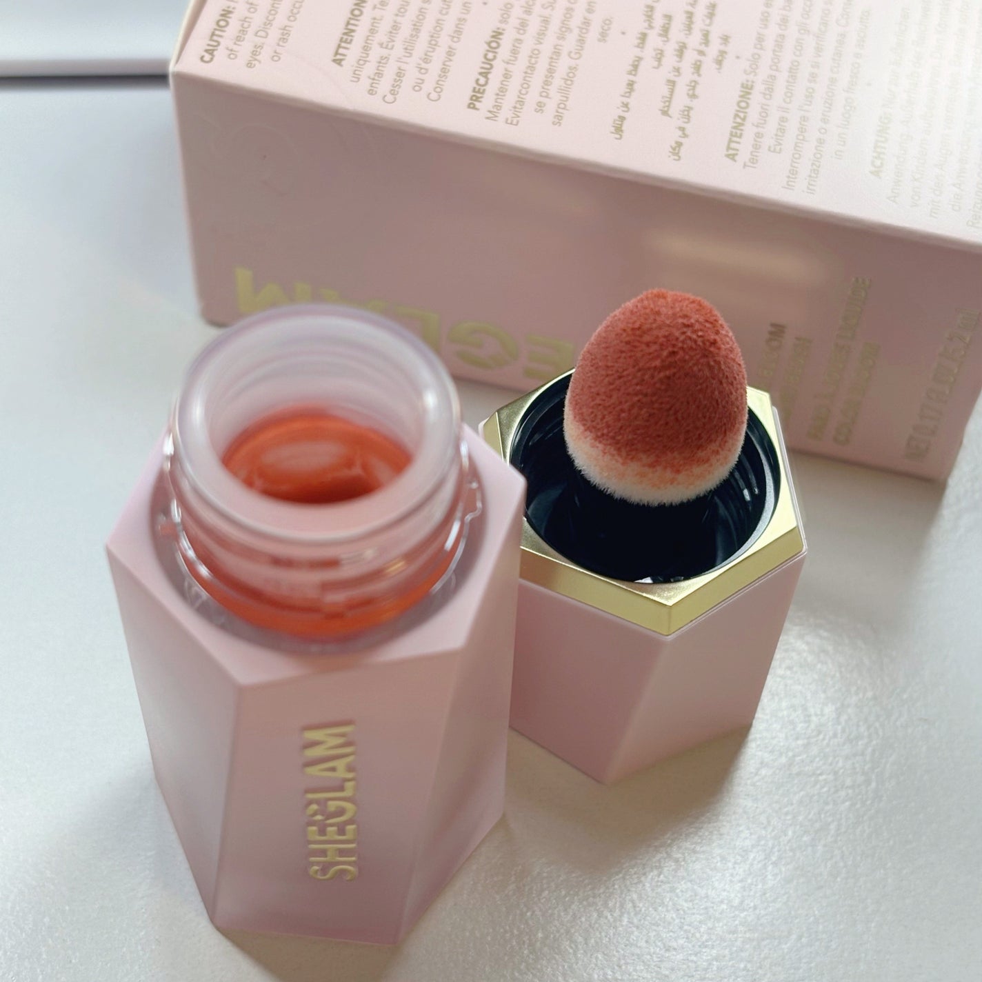 シーグラム カラーブルーム リキッドブラッシュ/SHEGLAM/リキッドチークを使ったクチコミ(1枚目)