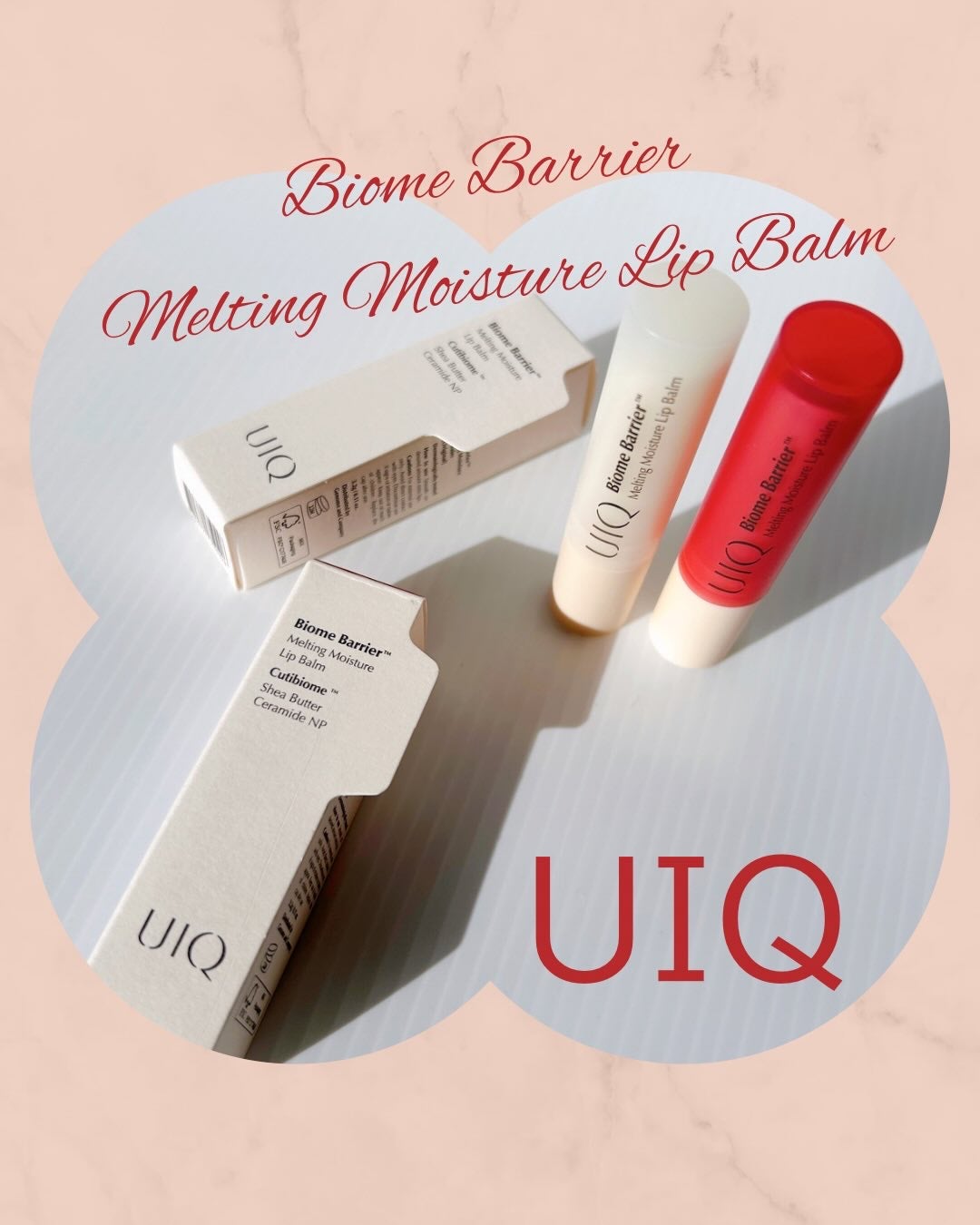 バイオームバリアメルティングモイスチャーリップバーム/UIQ/リップバームを使ったクチコミ(1枚目)