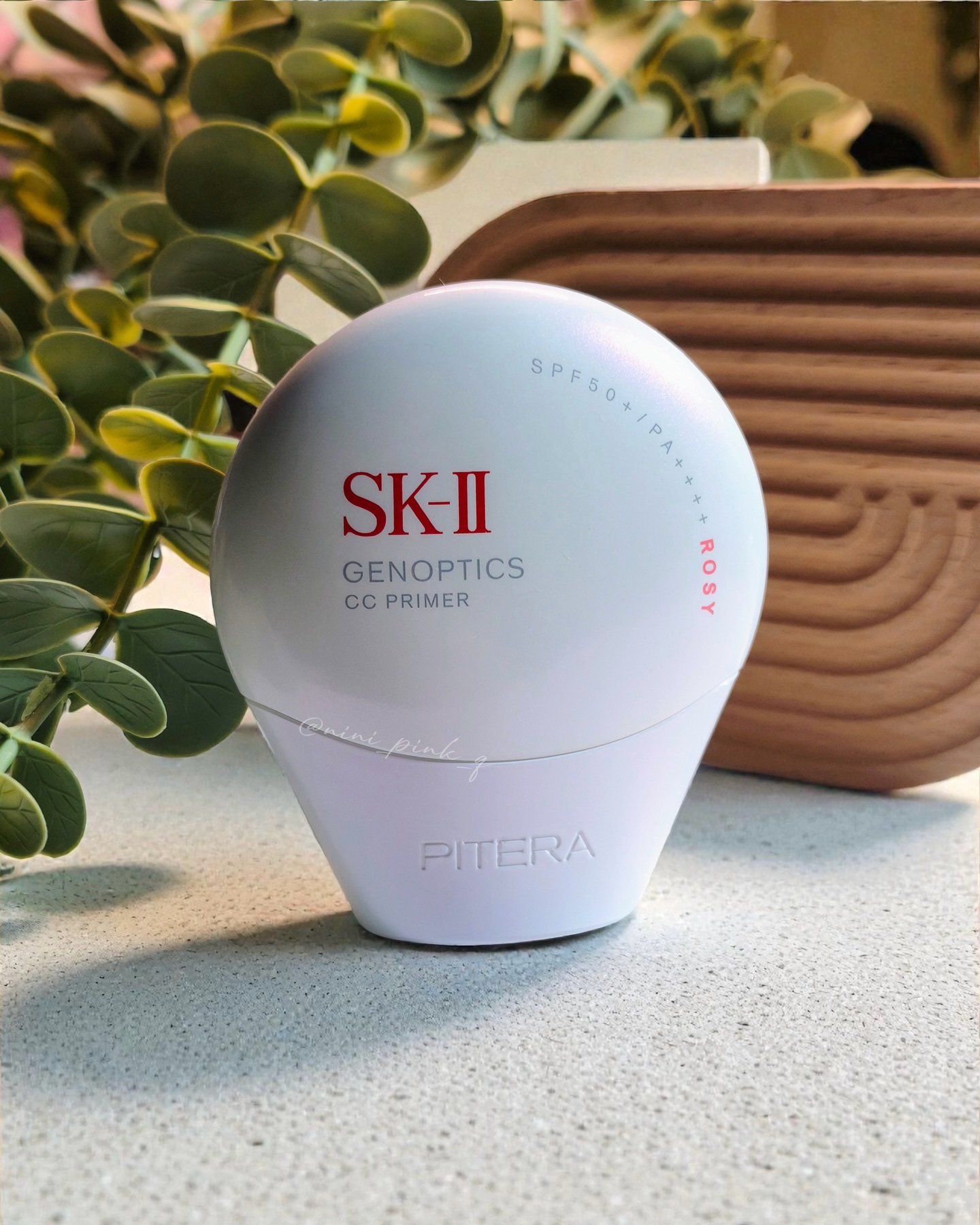 SK-II ジェノプティクス CC プライマー ロージー ピンク / SK-II