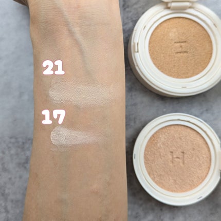 セカンドスキングロウクッション/hince/クッションファンデーションを使ったクチコミ(3枚目)