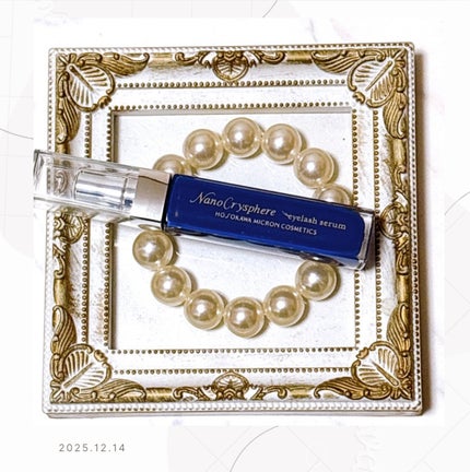 ナノクリスフェアアイラッシュセラム/ナノクリスフェア/まつげ美容液を使ったクチコミ(1枚目)