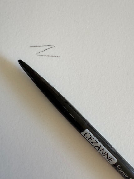 超細芯アイブロウ/CEZANNE/アイブロウペンシルを使ったクチコミ(3枚目)