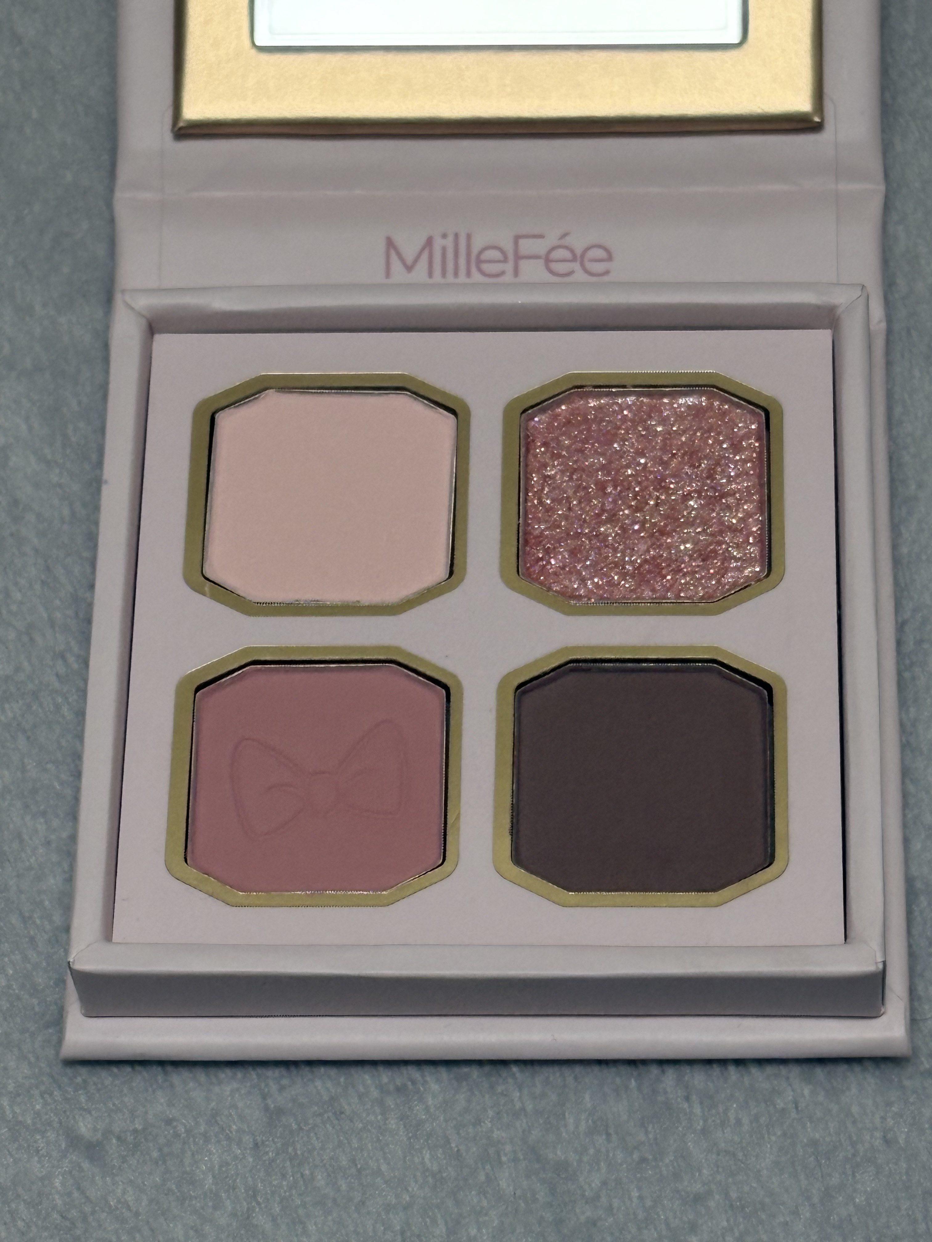 マイキティアイパレット M08 お姫様キャット / ディズニー マリー/MilleFée/アイシャドウパレットを使ったクチコミ（2枚目）