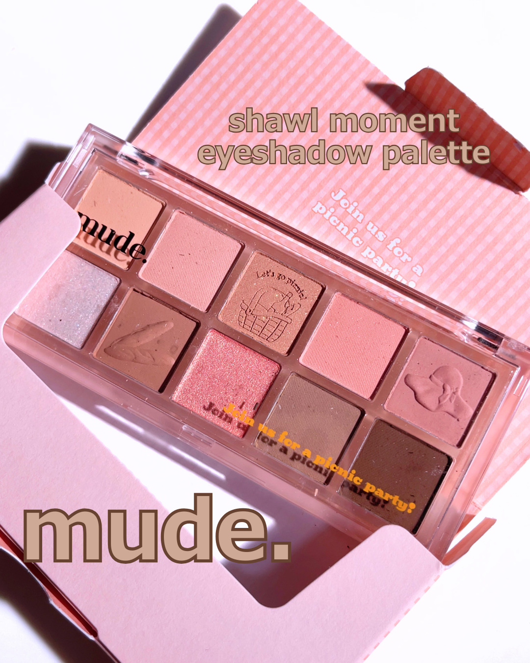 MDショールモーメント アイシャドウパレット/mude./アイシャドウパレットを使ったクチコミ（1枚目）