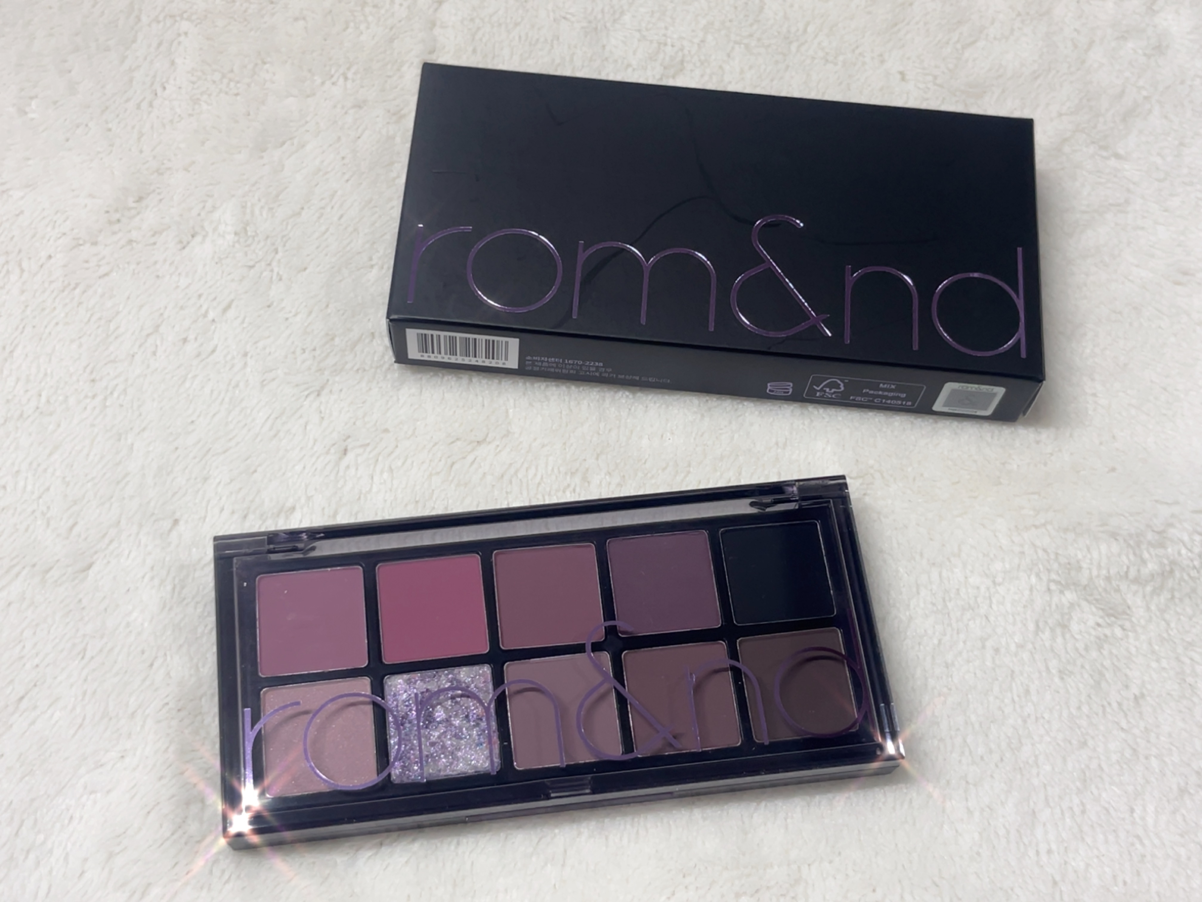 ベターザンパレット/rom&nd/アイシャドウパレットを使ったクチコミ（1枚目）