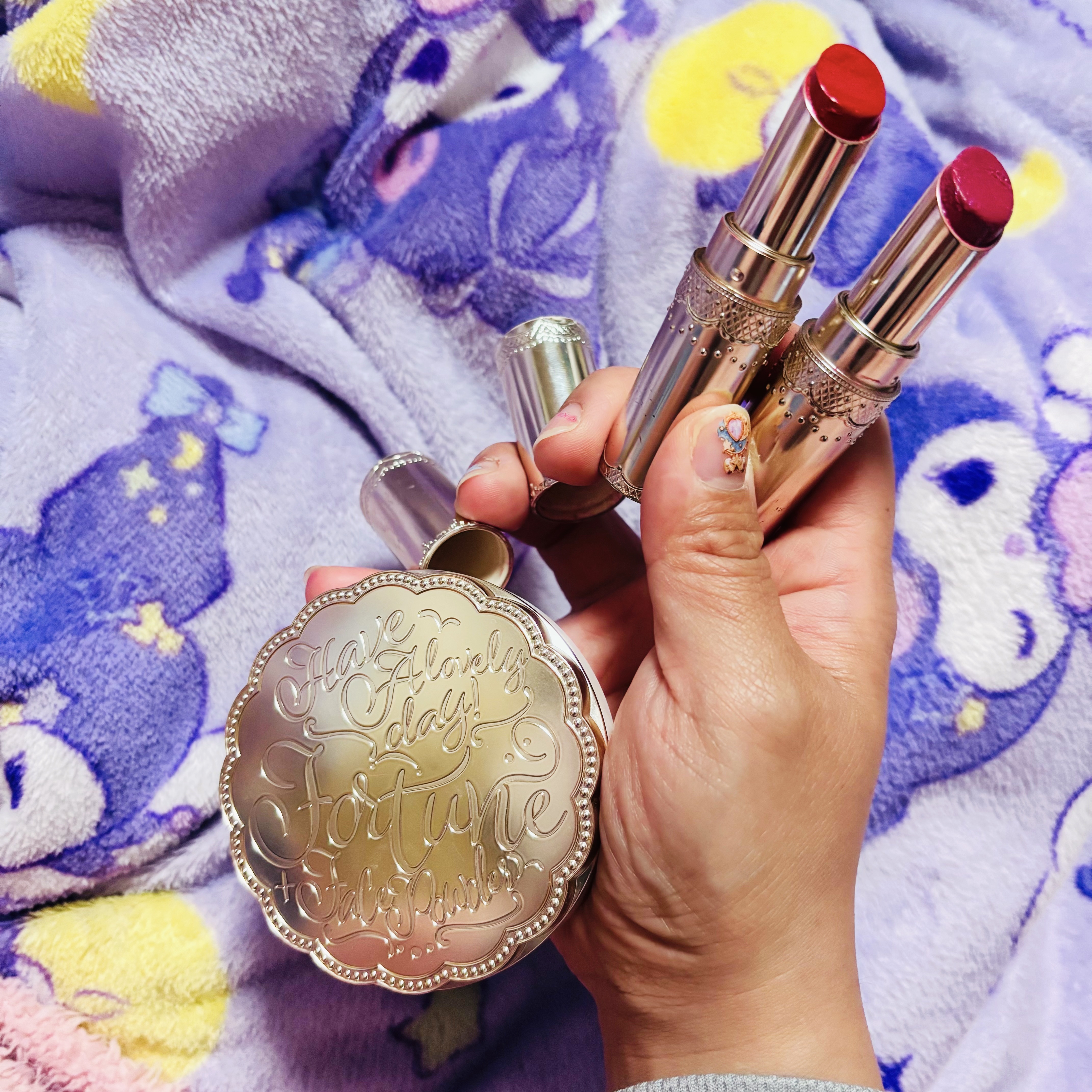 マシュマロティントルージュ 05(フランボワーズレッド)/フォーチュン/リップティントを使ったクチコミ（1枚目）