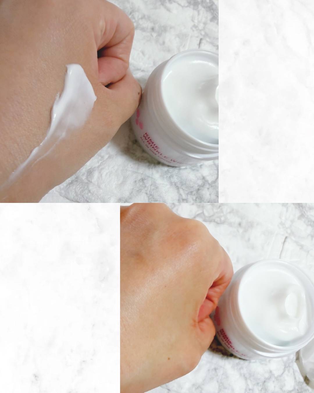 キミエリンクルホワイト/富山常備薬グループ/オールインワン化粧品を使ったクチコミ（3枚目）